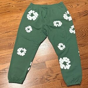 Men's Green Denim Tears Sweats